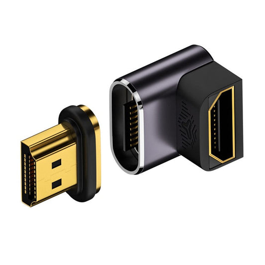 H8K-06 Front-Angled Magnetic Absorption 8K 60Hz High Resolution HDMI Adapter HDTV Converter