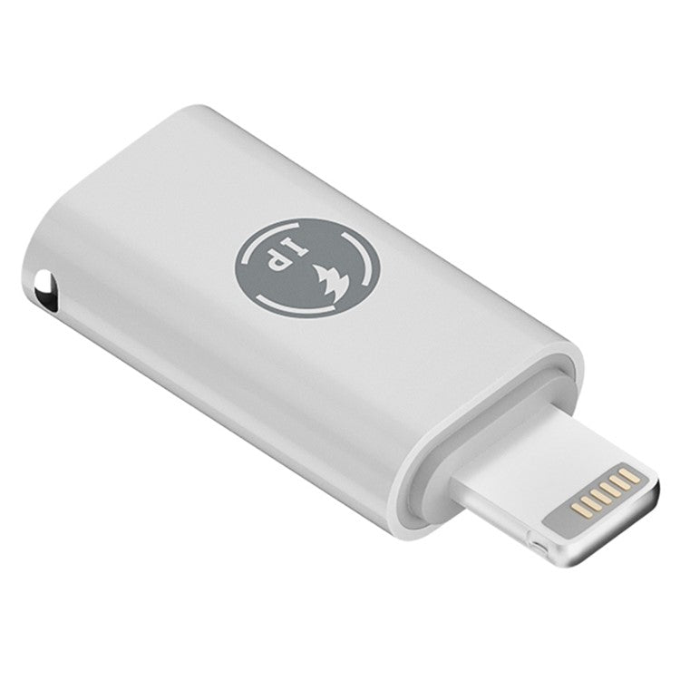 8 Pin Lightning Male to Type-C Female Mini Converter ABS Charging Adapter