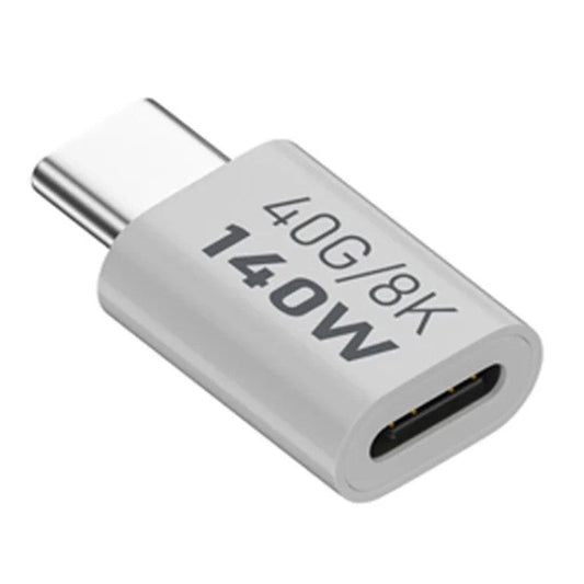 40Gbps USB 3.1 Type-C Male to Female Mini Converter 8K 140W Charging Adapter