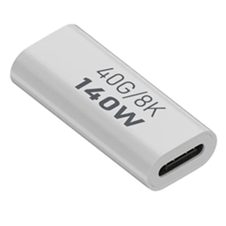 USB 3.1 Type-C Female to Female Converter 40Gbps 8K 140W Charging Adapter