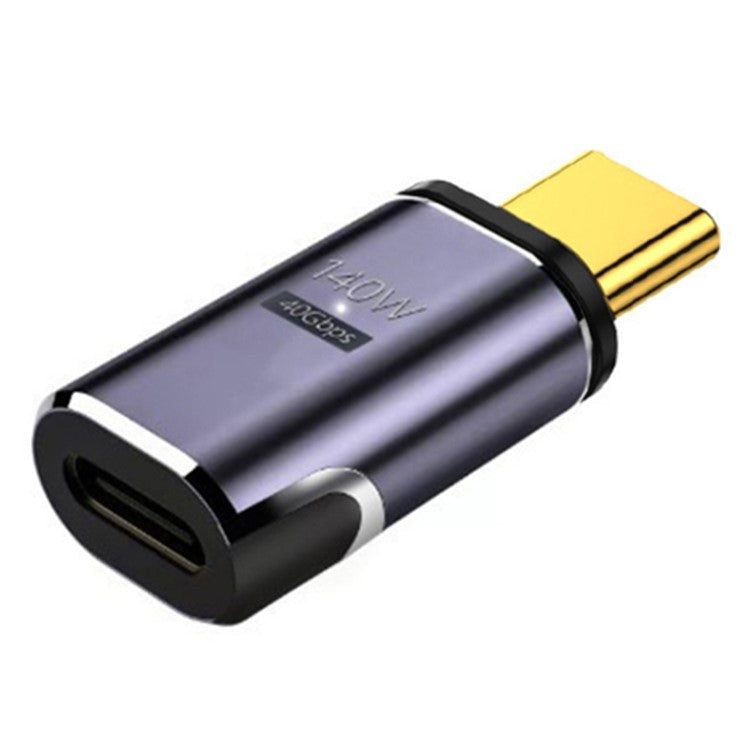 140W 5A Magnetic USB4 Type-C Straight Converter 8K 60Hz 40Gbps OTG Adapter