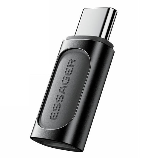 ESSAGER Type-C Male to 8-Pin Female Adapter 480Mbps Data Transmission Converter