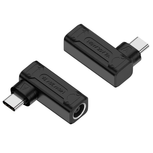 DC 7.9x0.9 Female to Type-C Male 140W Laptop Charging Adapter Mini Converter