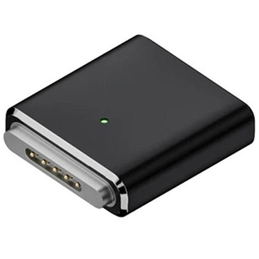 For MacBook PD 100W Compatible with MagSafe 3 to Type C Female Aluminum Alloy Converter - Black