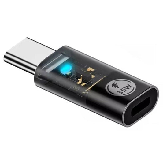 Type-C Male to 8 Pin Female 480Mbps PD 35W Fast Charging Adapter Support Data Transmission
