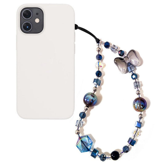 Beaded Phone Charm Strap Detachable Phone Anti-Lost Chain, Length: 16cm+5cm - SJ-A240015A