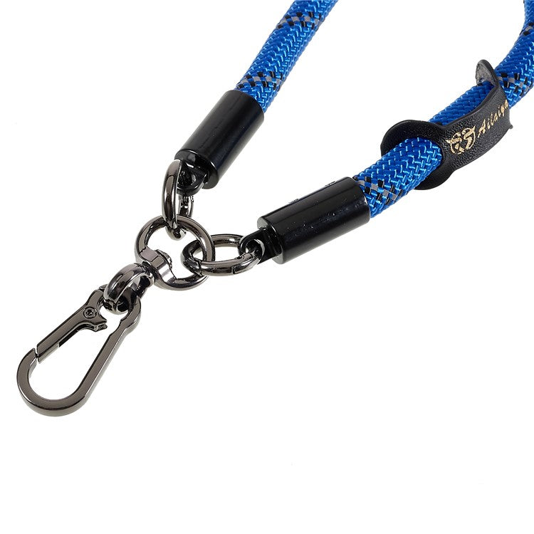 30cm Thickened Lanyard Hand Wrist Strap for Phone, USB Flash Drive, Keychain, ID Name Tag - Blue