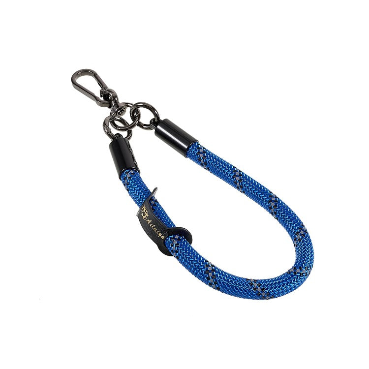 30cm Thickened Lanyard Hand Wrist Strap for Phone, USB Flash Drive, Keychain, ID Name Tag - Blue