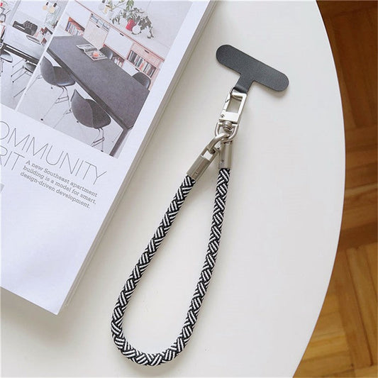 Copper Buckle Phone Lanyard 26cm Phone Wristlet Anti Theft Strap with Tether Tab - Style 4