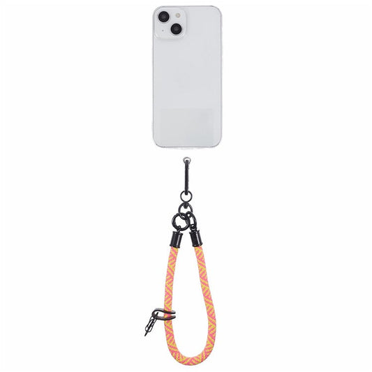 Phone Wrist Strap Lanyard 30cm Rope Cell Phone Lanyard Bracelet with Tether Tab - Style J