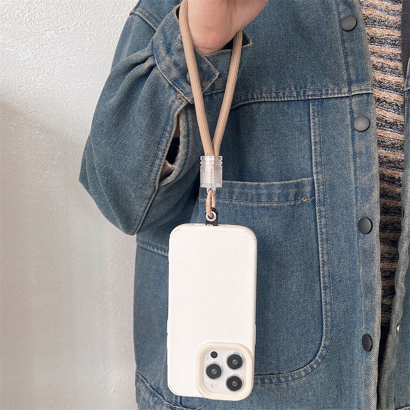 18cm Cell Phone Short Strap 8mm Lanyard with Plastic Buckle - Style B