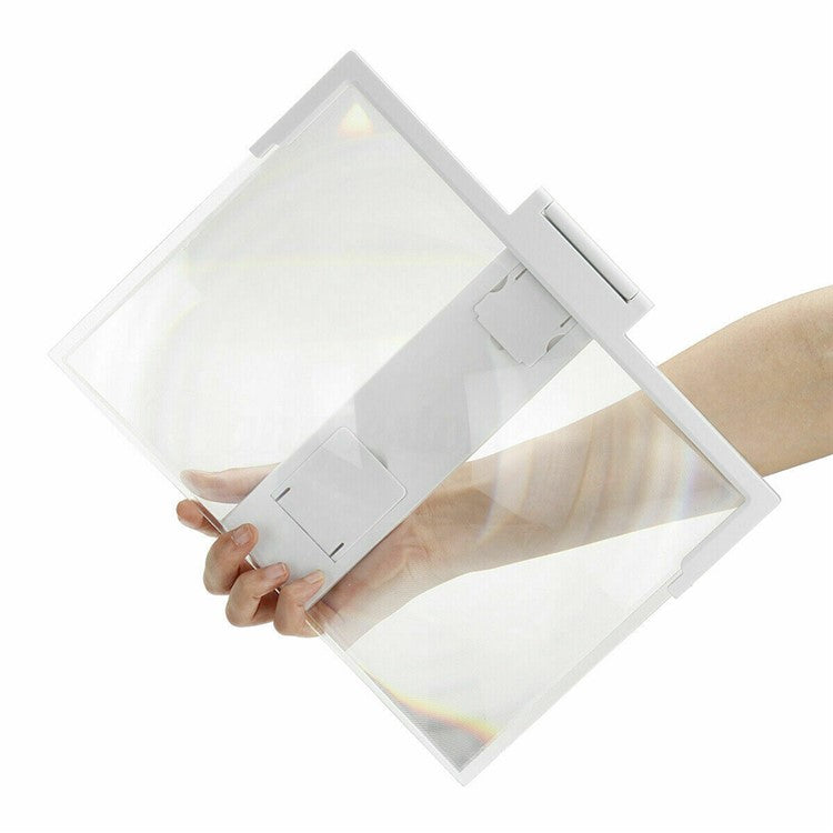 F3 14-inch Phone Screen Magnifier HD Movie Viewing Screen Videos Magnifying Foldable Stand - Black