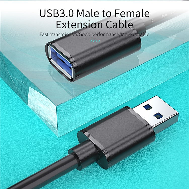 ESSAGER USB 3.0 Male to Female Extension Cable 2M