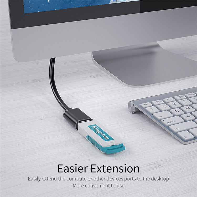 ESSAGER USB 3.0 Male to Female Extension Cable 2M