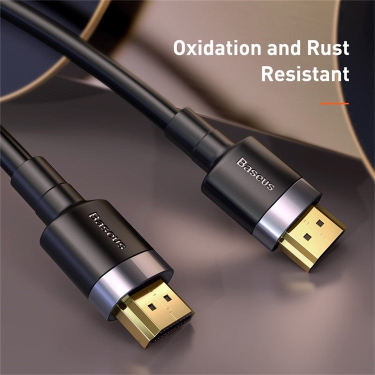 BASEUS HDMI 2.0 Cable 4KHDMI Male to 4KHDMI Male Adapter Cable (2m) - Black