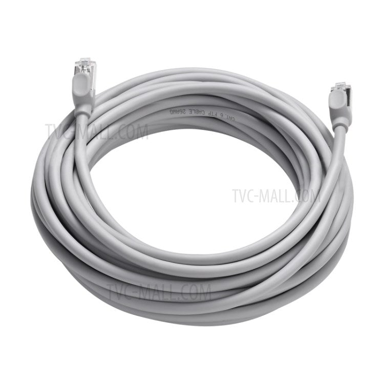 BASEUS 10M Cat 6 RJ45 High Speed Round Gigabit Network Cable - Grey