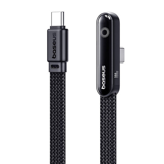 Baseus MVP 3 2m 100W Fast Charging Cable Type-C to Type-C Bent Port Data Cord