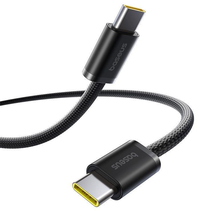 BASEUS Dynamic 4 2m 100W Fast Charging Cable USB-C to USB-C Nylon Braided Wire - Black