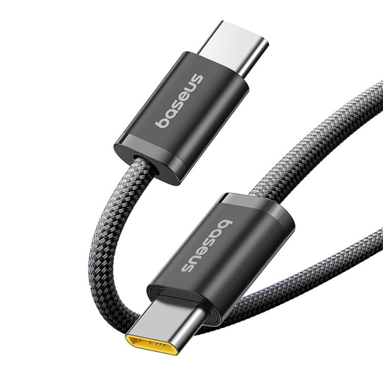 BASEUS Dynamic 4 2m 100W Fast Charging Cable USB-C to USB-C Nylon Braided Wire - Black