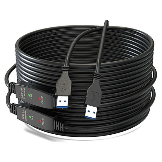 U3AA 10m USB3.0 Male to Male PVC Extension Cable for Conference Camera Mouse Scanner