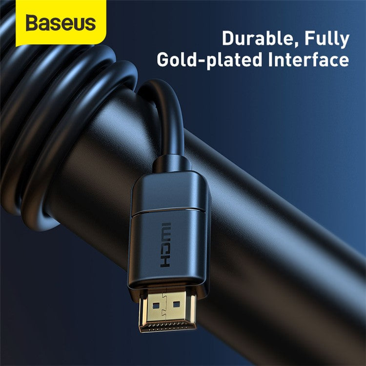 BASEUS 4K High Definition Series Male-to-Male HDMI Adapter Cable 8m Black