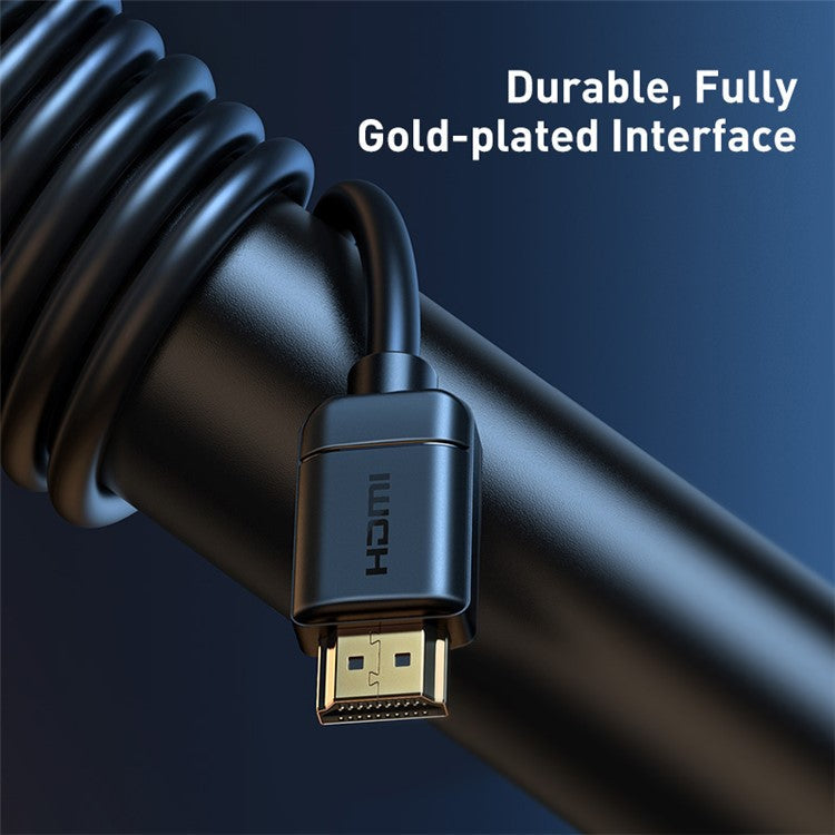 BASEUS 4K High Definition Series HDMI to HDMI Adapter Cable 2m Black