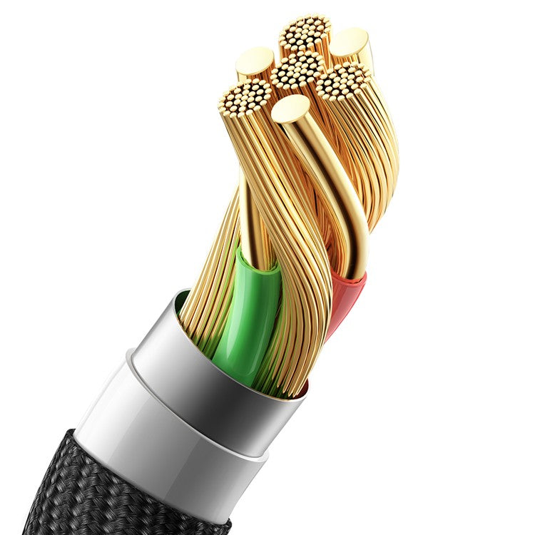MCDODO for iPhone 15 Series Nylon Braided 0.2M USB-C to USB-C Fast Charging Cable for Samsung Huawei Xiaomi