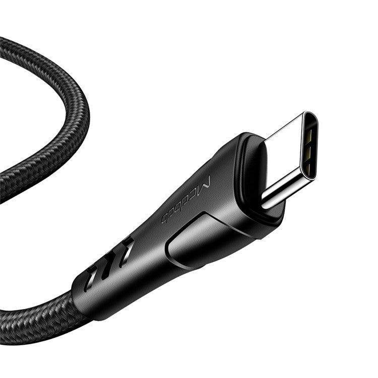 MCDODO for iPhone 15 Series Nylon Braided 1.2M USB-C to USB-C Fast Charger Cable for Samsung Huawei Xiaomi