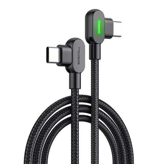 MCDODO CA-808 for iPhone 15 Series Elbow Design Type-C to Type-C Data Sync Charging Cable, 1.5M