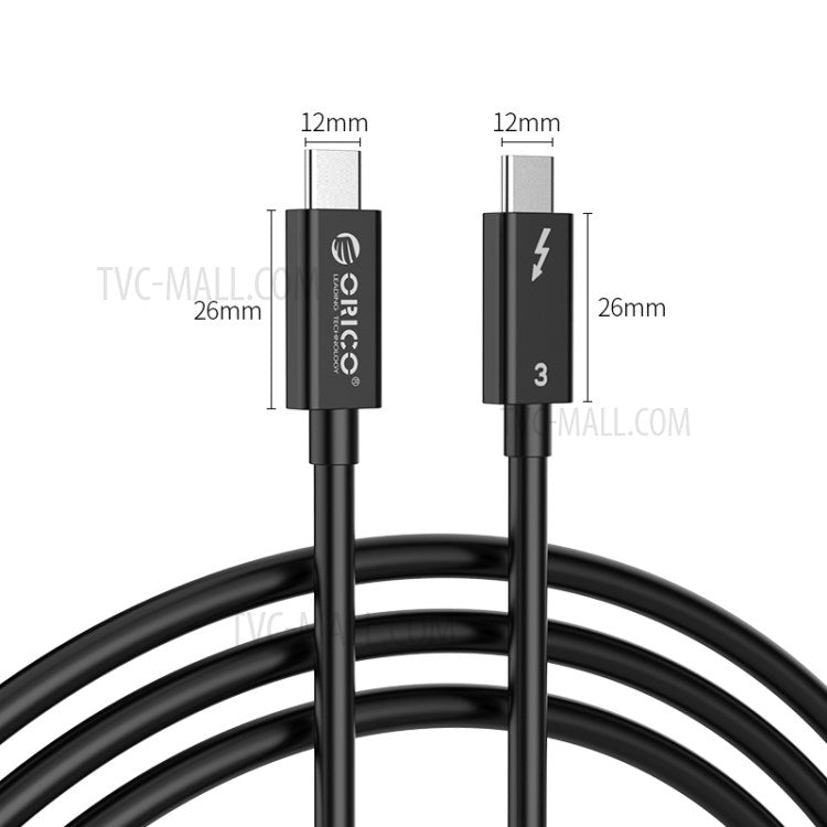 ORICO TBL07 USB-C Thunderbolt 3 Data Sync Charging Cable, 70cm