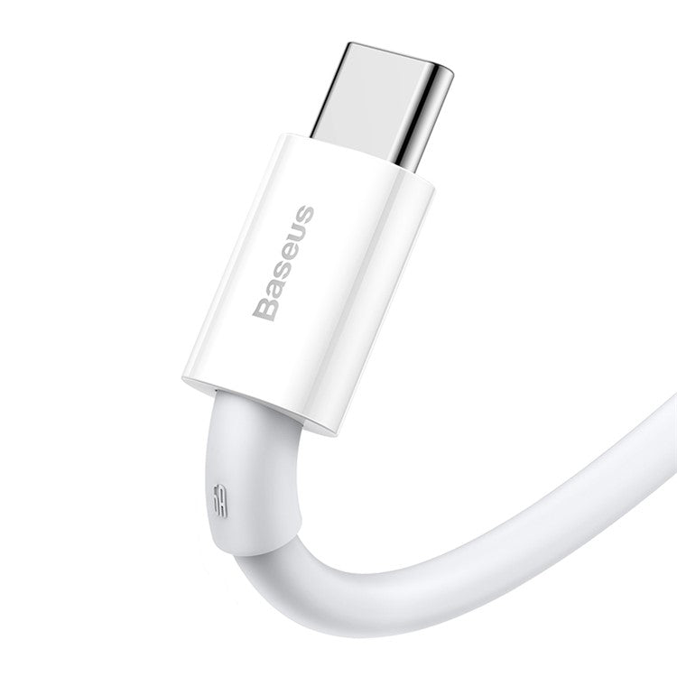 BASEUS Superior Series Fast Charging Data Cable USB to Type-C 66W 1m - White