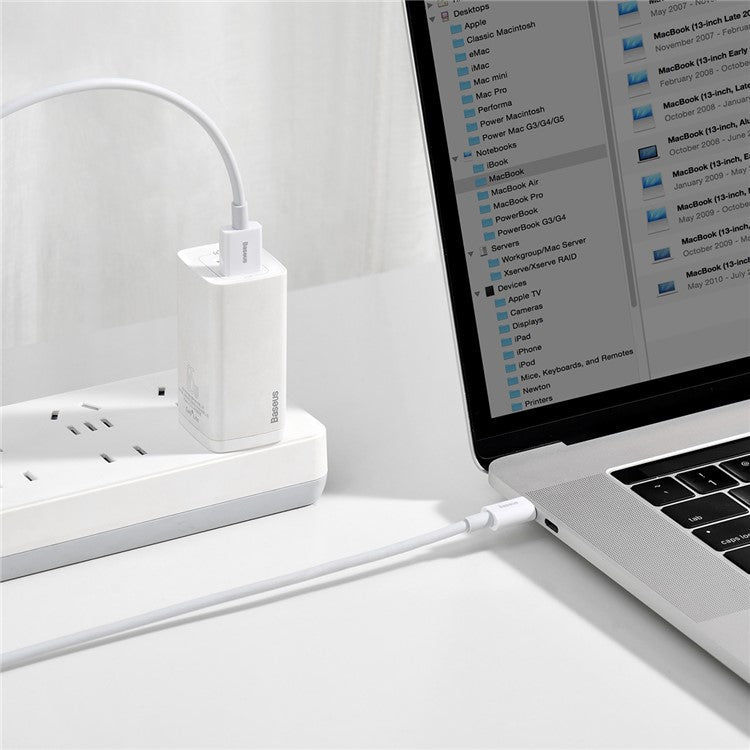 BASEUS Superior Series Fast Charging Data Cable USB to Type-C 66W 2m - White