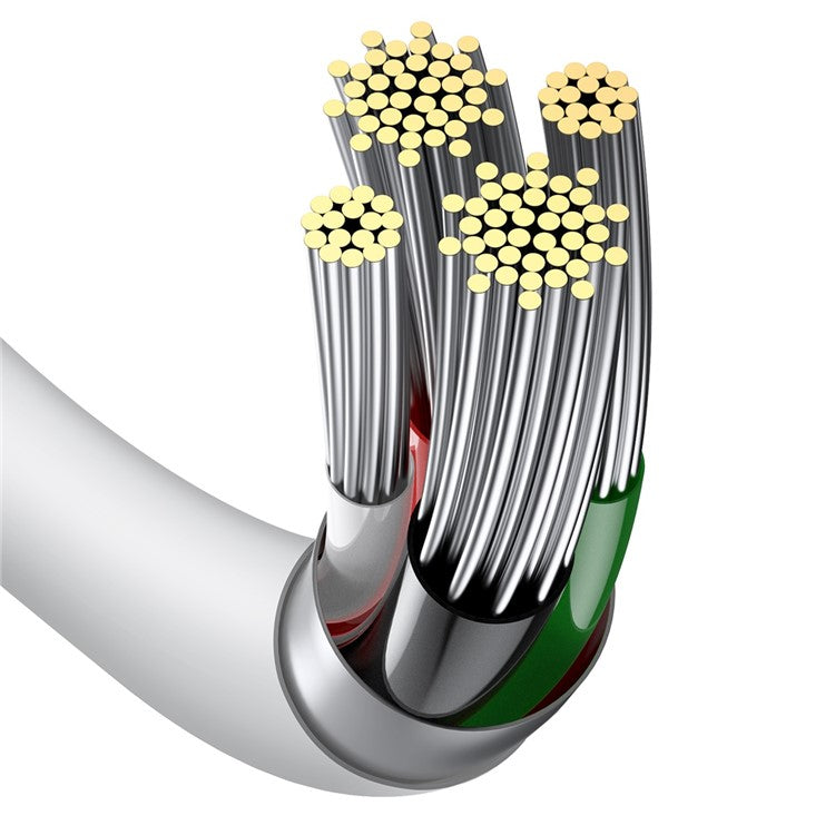 BASEUS Superior Series Fast Charging Data Cable USB to iP 2.4A 1.5m - White