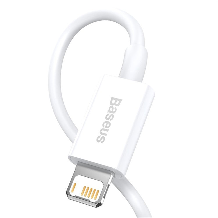 BASEUS Superior Series Fast Charging Data Cable USB to iP 2.4A 2m - White