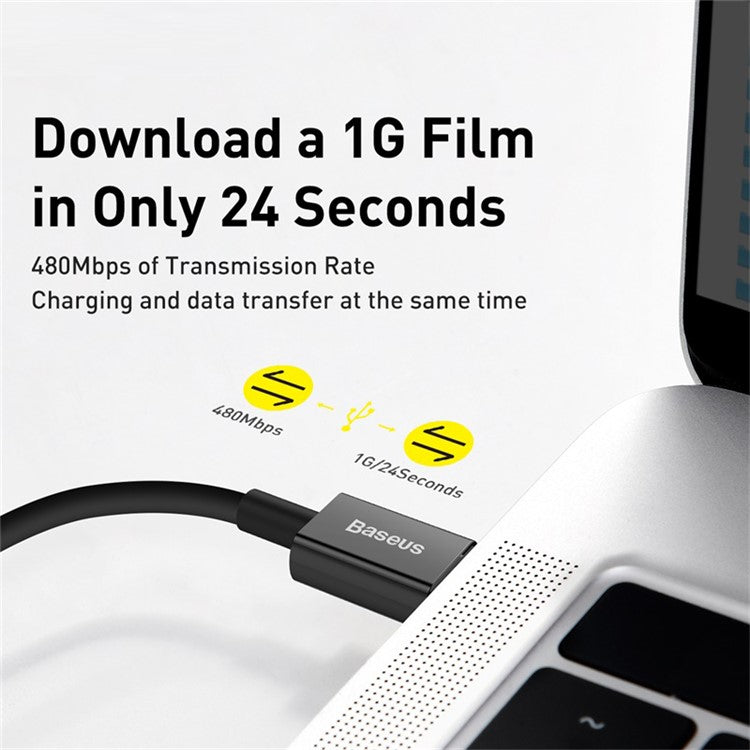 BASEUS Superior Series Fast Charging Data Cable Type-C to iP PD 20W 2m - Black