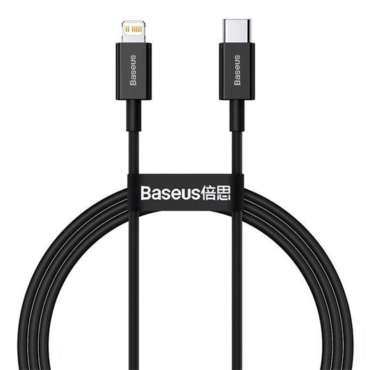 BASEUS Superior Series Fast Charging Data Cable Type-C to iP PD 20W 1m - Black