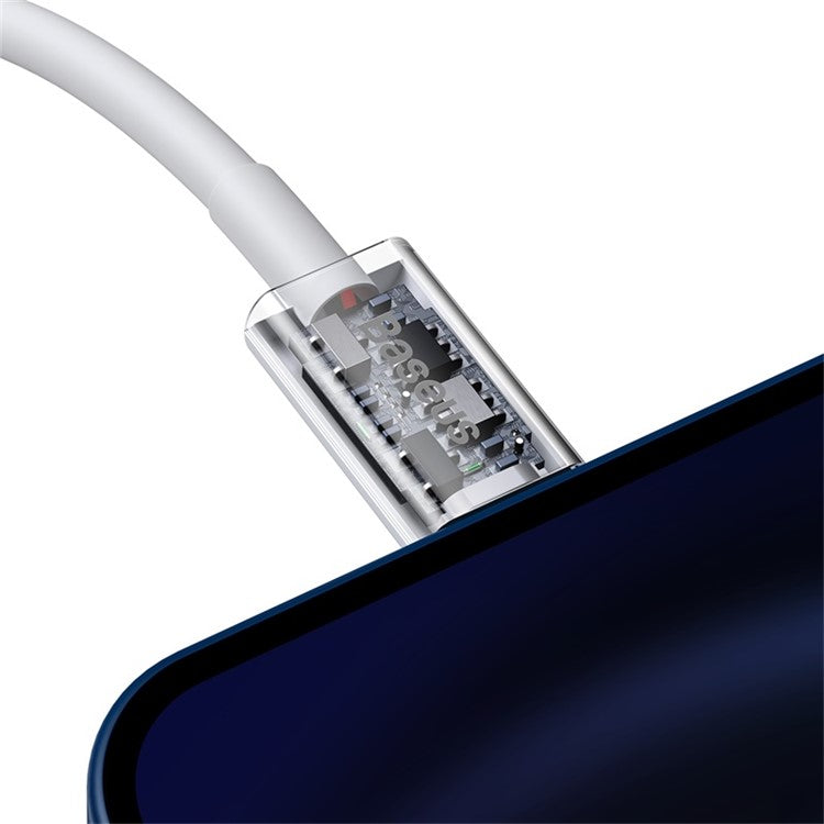 BASEUS Superior Series Fast Charging Data Cable Type-C to iP PD 20W 0.25m - White