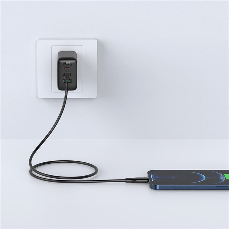 ACEFAST C3-01 MFI Certified USB-C to Lightning TPE Charging Data Cable Support PD30W Fast Charging 1.2m - White