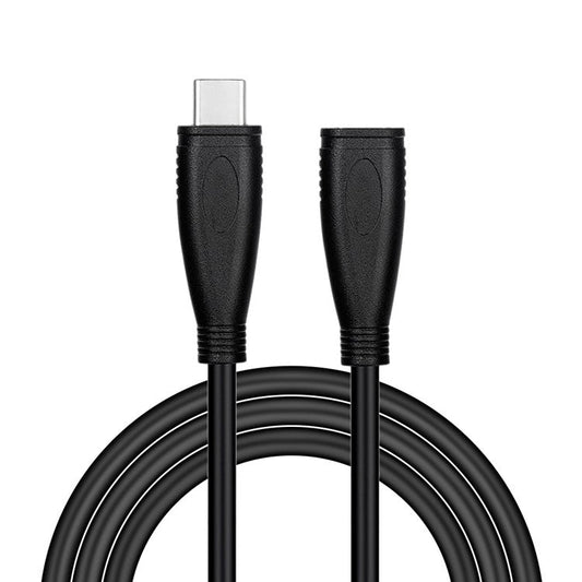PQ105 2m USB3.1 Type-C Male to Female Gen2 4K Projection Screen 10Gbps High Speed Data Cable PD100W 5A Fast Charging Cable
