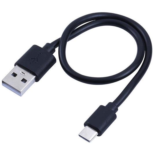 For iPhone 15 Series 100cm USB to Type-C Copper Core Charging Cable for Samsung Xiaomi Huawei Cellphone Charger Cord - Black
