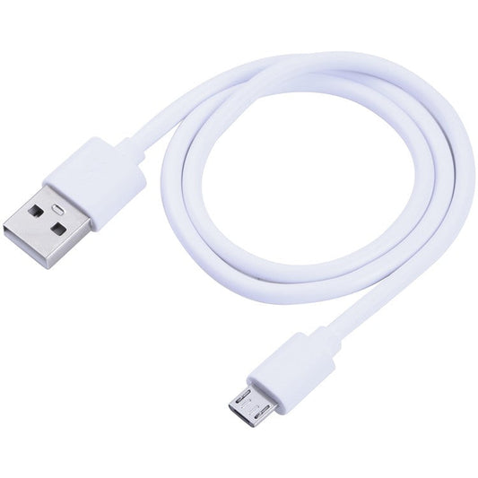 100cm Universal USB to Micro USB Charging Cable for Android Mobile Phone Tablet Copper Core TPE Wire (Not Support Data Transfer) - White