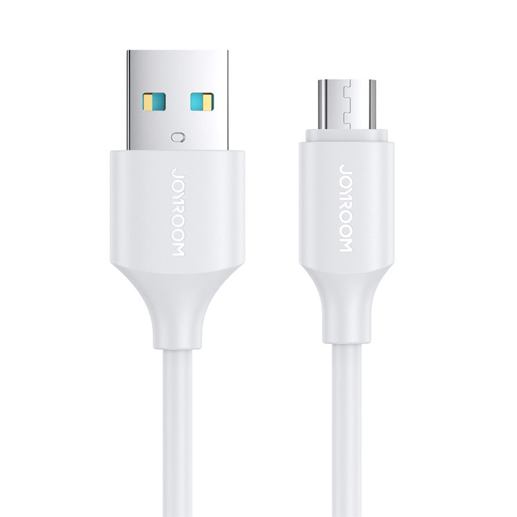 JOYROOM S-UM018A925 25cm Premium Series for Power Bank USB-A to Micro 2.4A Fast Charging+Data Transmission Cable - White