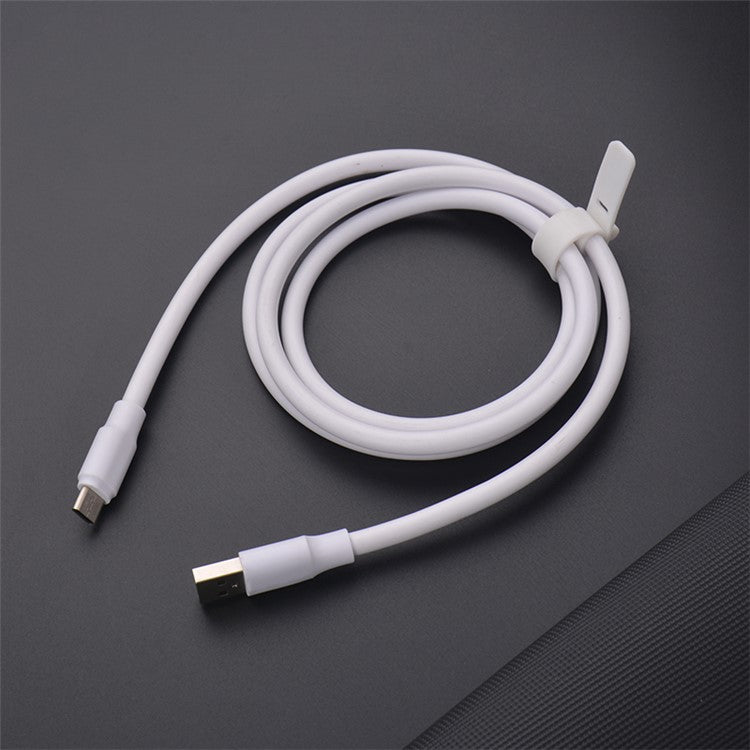 PINZUN  PX-10 1m 6A USB to Type-C Cable 6A Fast Charge Data Transmission Line for Huawei, Sony, Xiaomi