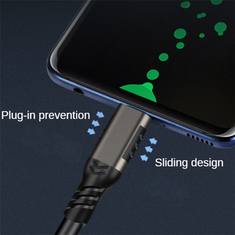 For iPhone 15 Series 2m For MacBook Tablet Phone PD 100W Type-C to Type-C Fast Charging Cable USB3.2 Gen2 4K / 60Hz 20Gbps Data Transmission Cable