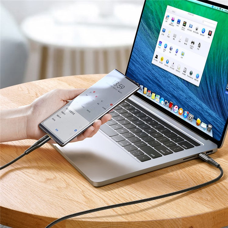 MCDODO CA-3460 for iPhone 15 Series 1.2m 100W Quick Charging Auto Power Off Smart Cable PD Type-C to Type-C Data Cable