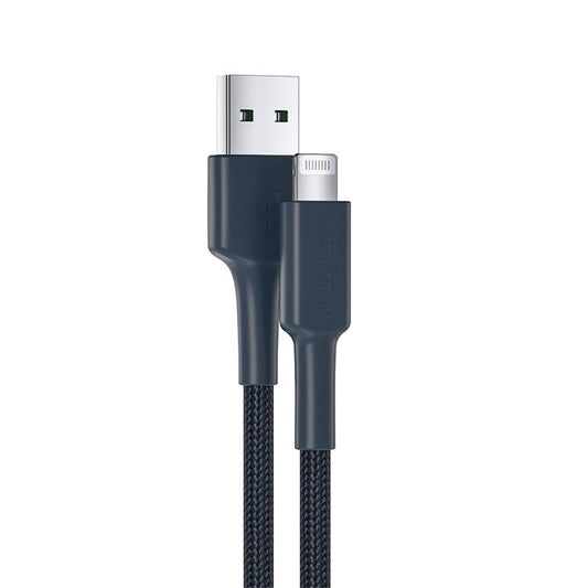 MOVE SPEED YSUCM01 1.2m MFi Certified Lightning Phone Charging Cable 3A Data Cord - Blue