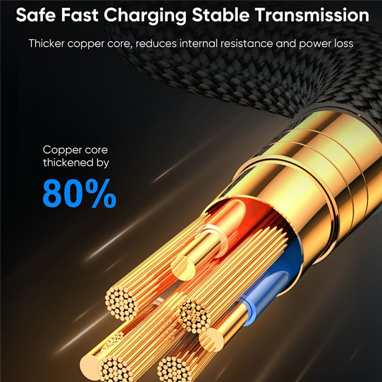 JOYROOM S-CC100A16 1.2m Prism Series for iPhone 16-15 Series Type-C to Type-C Digital Display Fast Charging Data Cable