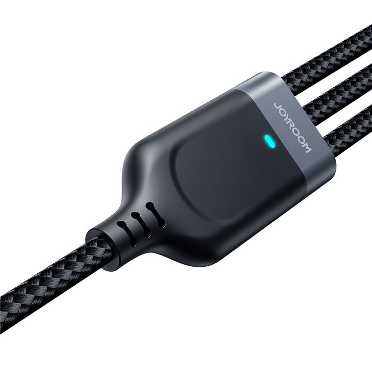 JOYROOM S-1T3018A18 2m Multi-use Series for iPhone 15 Series 3-in-1 Lightning+Type-C+Micro 3.5A Fast Charging Data Cable