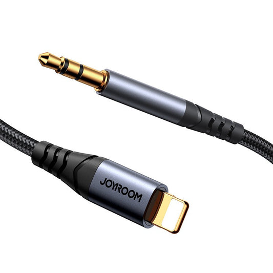 JOYROOM SY-A06 AUX Audio Cable 1.2m Lightning to 3.5mm Stereo Audio Cord for iPhone  /  iPad