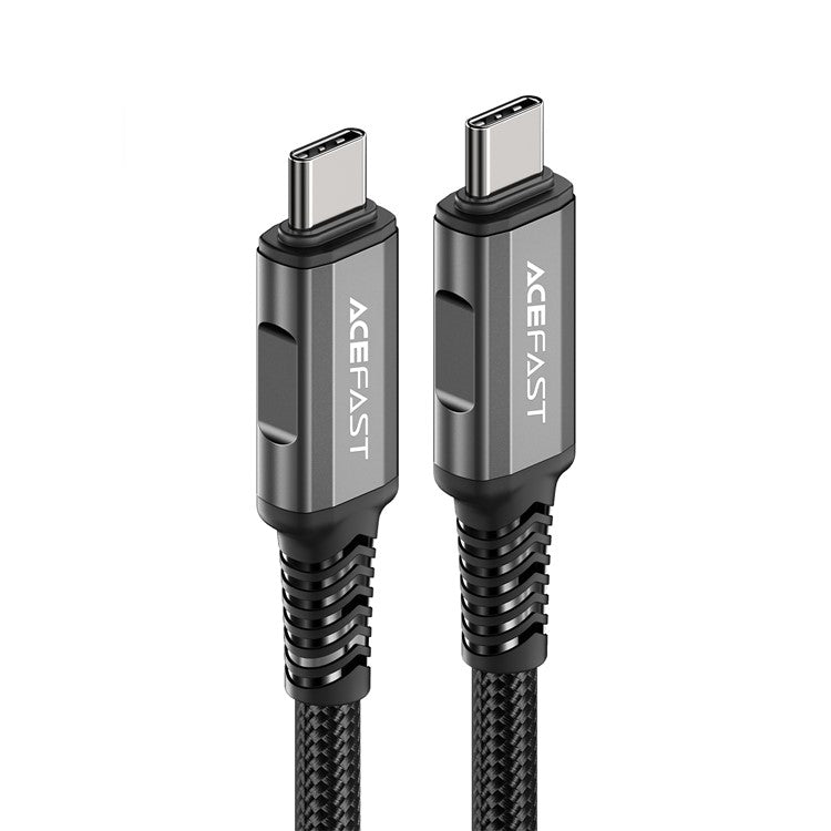 ACEFAST C1-09 1m PD 240W USB C to USB C Cable 40Gbps Data Transfer Cord with Audio / Video Support